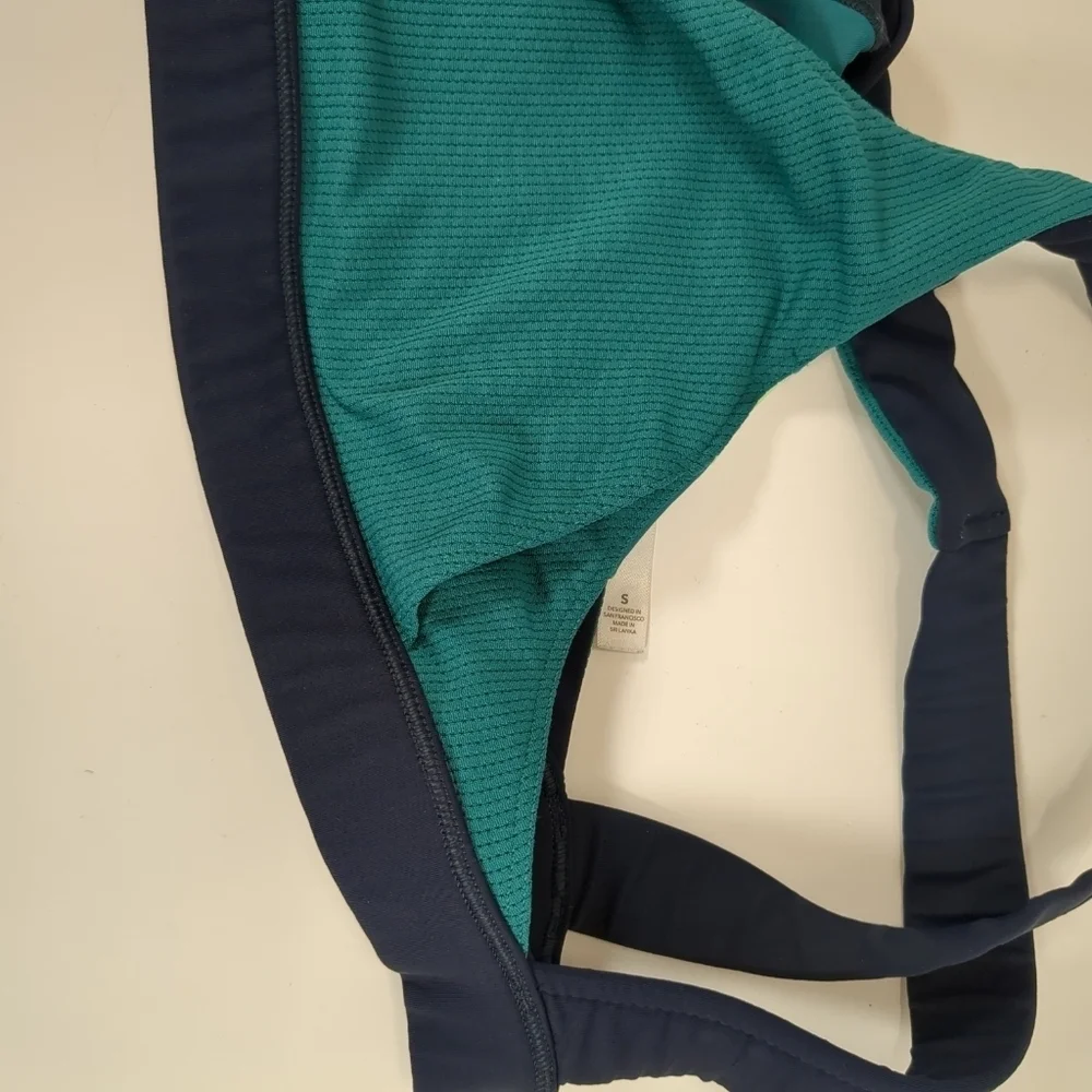 Athleta Crunch Colorblock Sports Bra , X Back , Size S